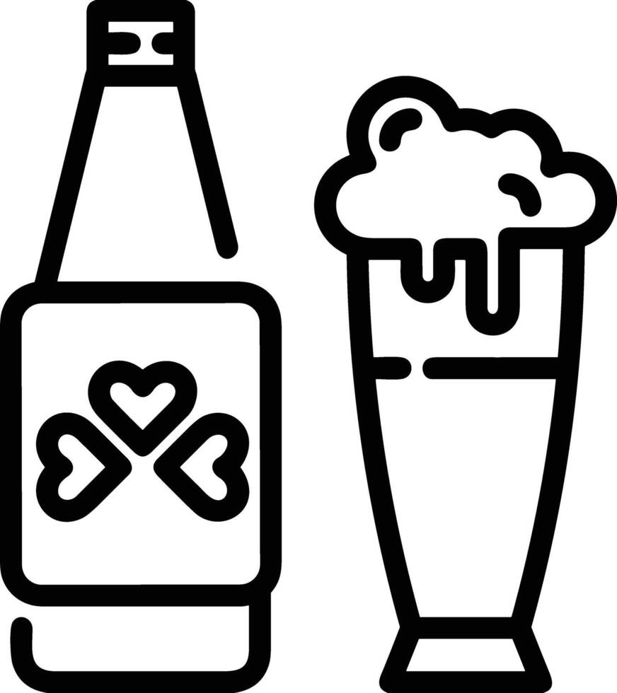 Bottle drink icon symbol image. Illustration of the drink water bottle glass design image vector