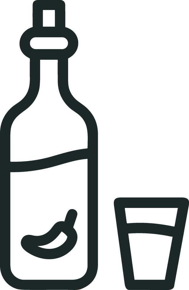 Bottle drink icon symbol image. Illustration of the drink water bottle glass design image vector