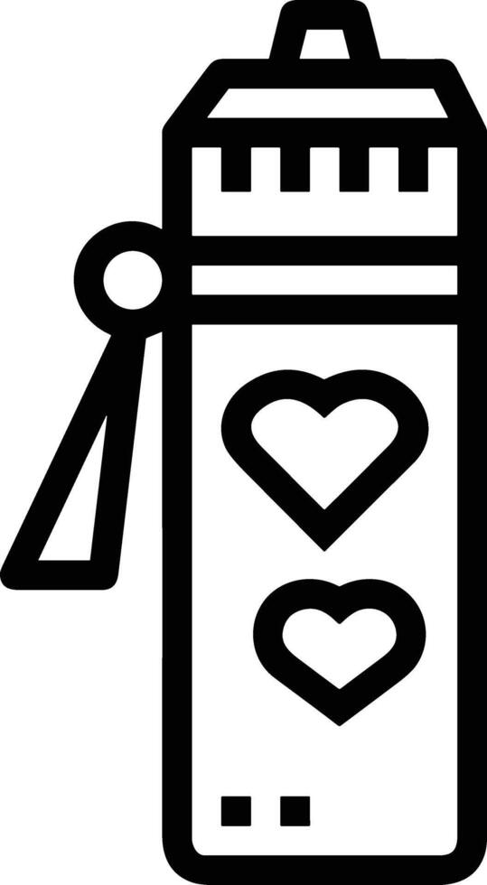 Bottle drink icon symbol image. Illustration of the drink water bottle glass design image vector