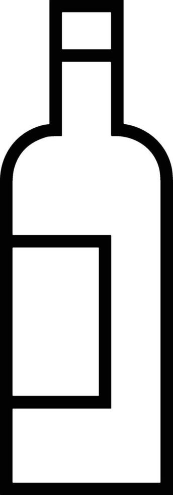 Bottle drink icon symbol image. Illustration of the drink water bottle glass design image vector