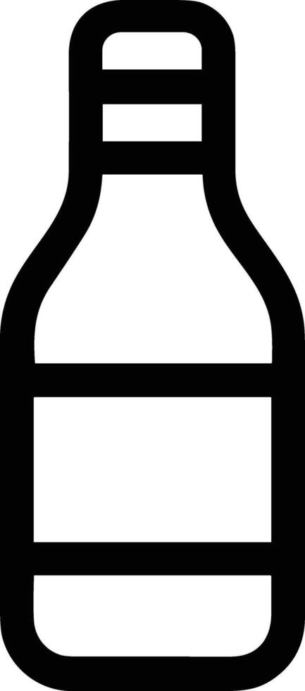 Bottle drink icon symbol image. Illustration of the drink water bottle glass design image vector