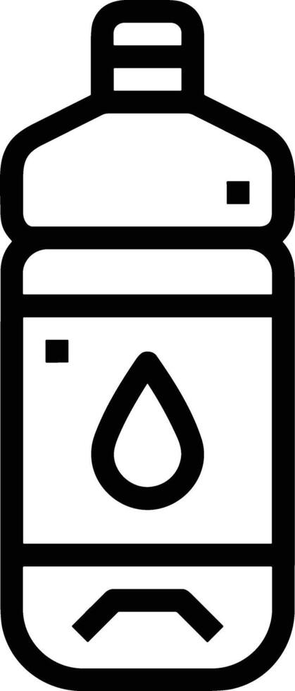 Bottle drink icon symbol image. Illustration of the drink water bottle glass design image vector