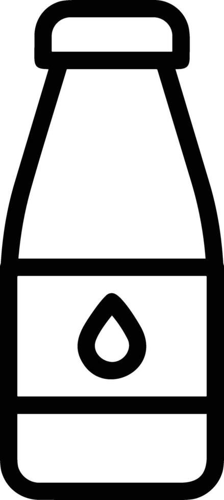 Bottle drink icon symbol image. Illustration of the drink water bottle glass design image vector