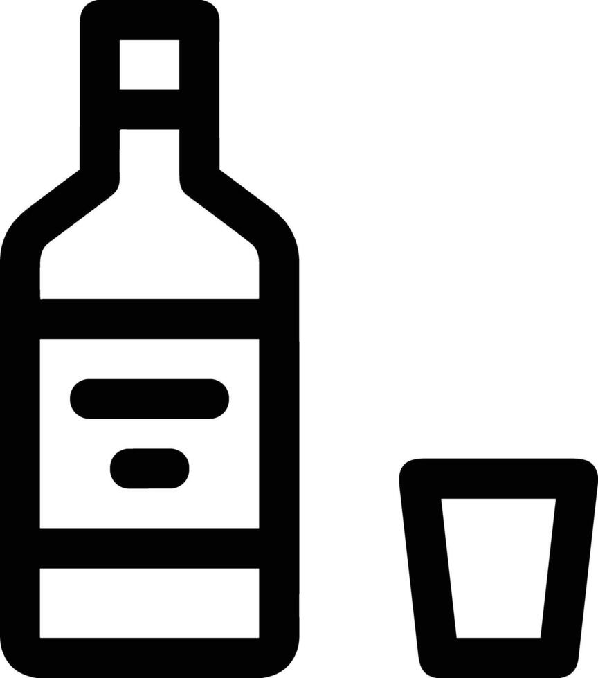 Bottle drink icon symbol image. Illustration of the drink water bottle glass design image vector