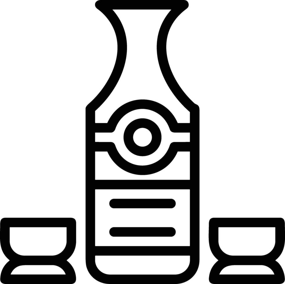 Bottle drink icon symbol image. Illustration of the drink water bottle glass design image vector