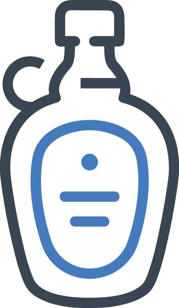 Bottle drink icon symbol image. Illustration of the drink water bottle glass design image vector