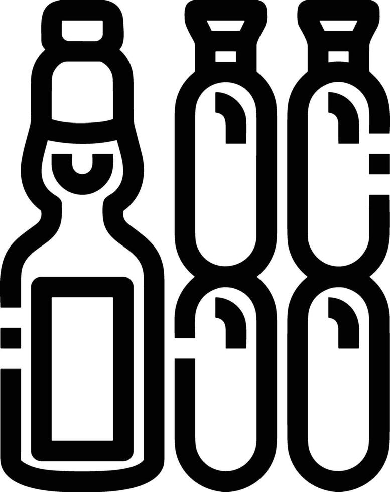 Bottle drink icon symbol image. Illustration of the drink water bottle glass design image vector
