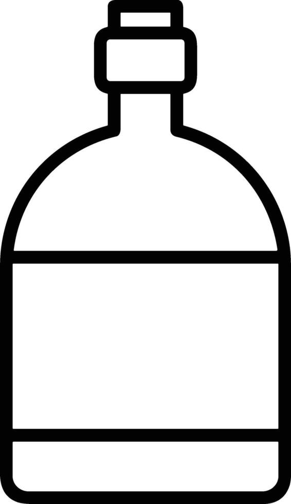 Bottle drink icon symbol image. Illustration of the drink water bottle glass design image vector