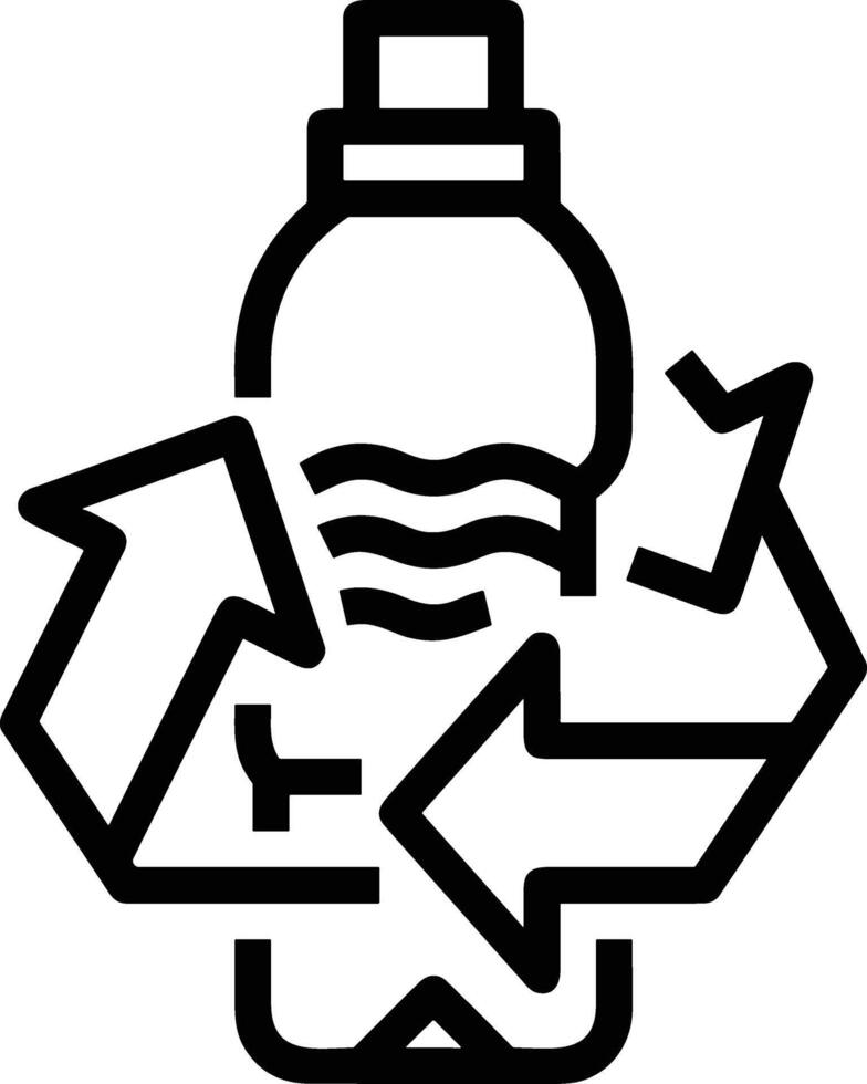 Bottle drink icon symbol image. Illustration of the drink water bottle glass design image vector