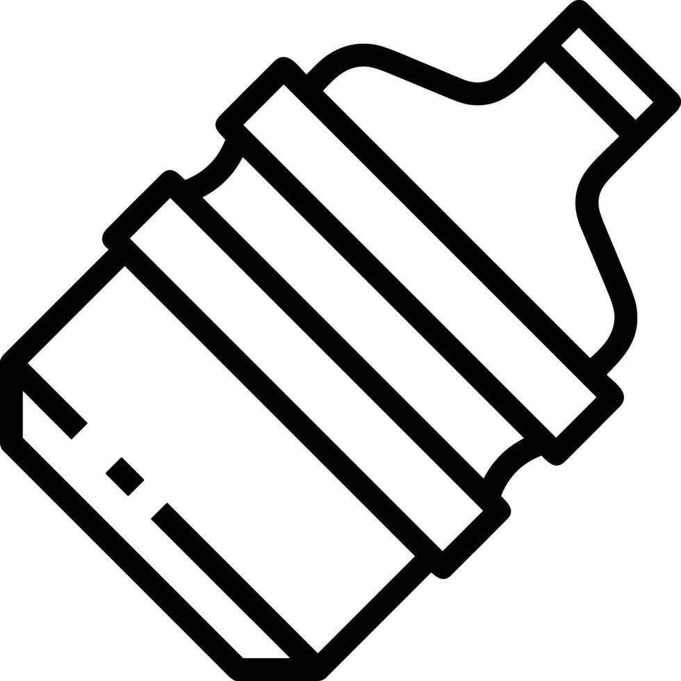 Bottle drink icon symbol image. Illustration of the drink water bottle glass design image vector