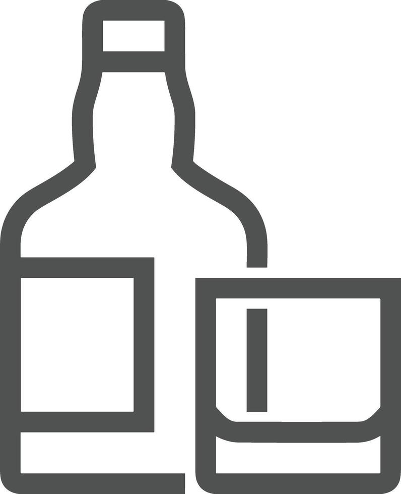 Bottle drink icon symbol image. Illustration of the drink water bottle glass design image vector