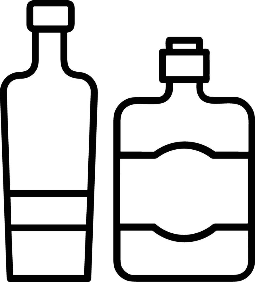 Bottle drink icon symbol image. Illustration of the drink water bottle glass design image vector