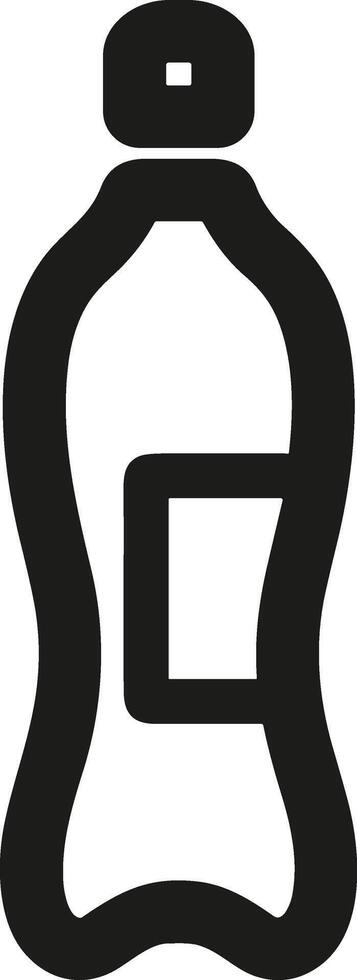 Bottle drink icon symbol image. Illustration of the drink water bottle glass design image vector