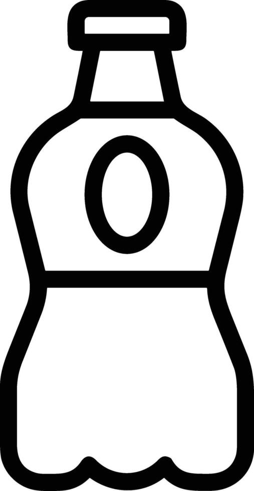 Bottle drink icon symbol image. Illustration of the drink water bottle glass design image vector