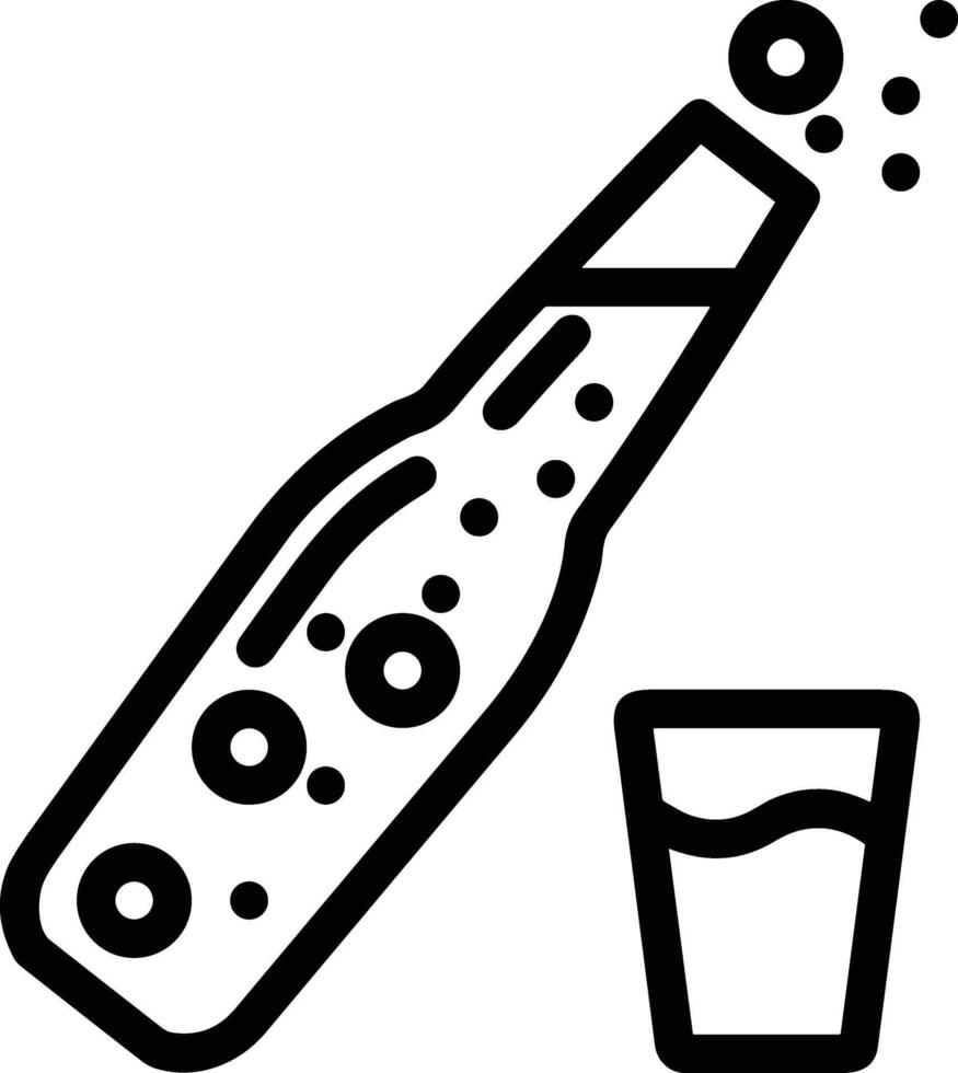 Bottle drink icon symbol image. Illustration of the drink water bottle glass design image vector