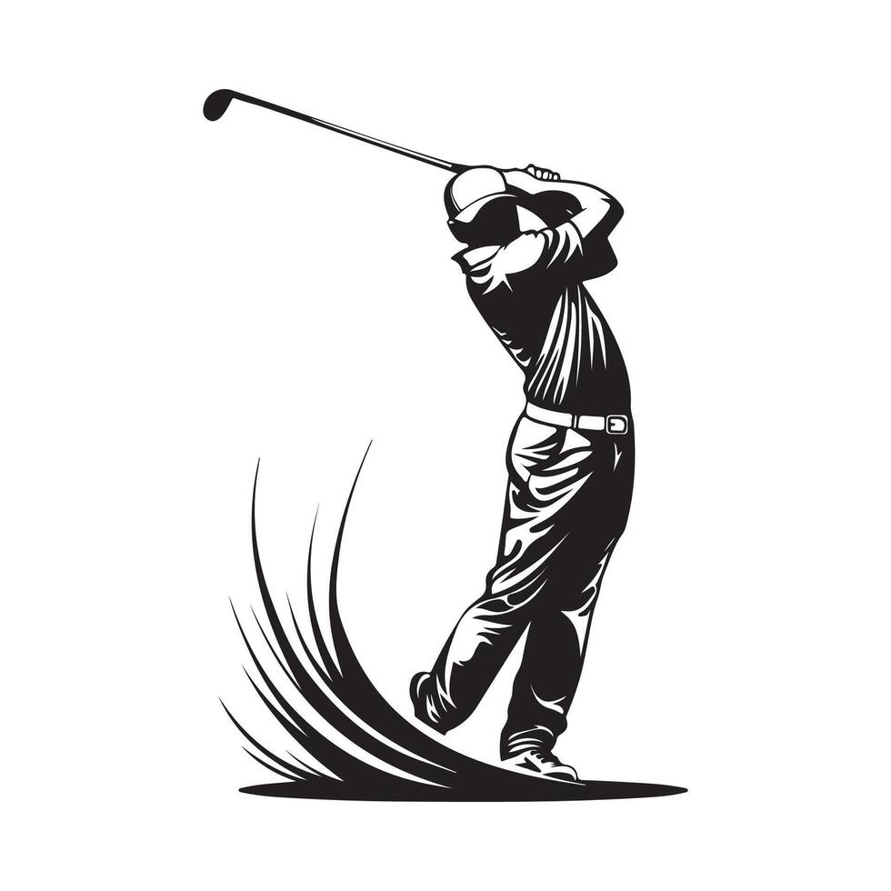 Golf Player Logo