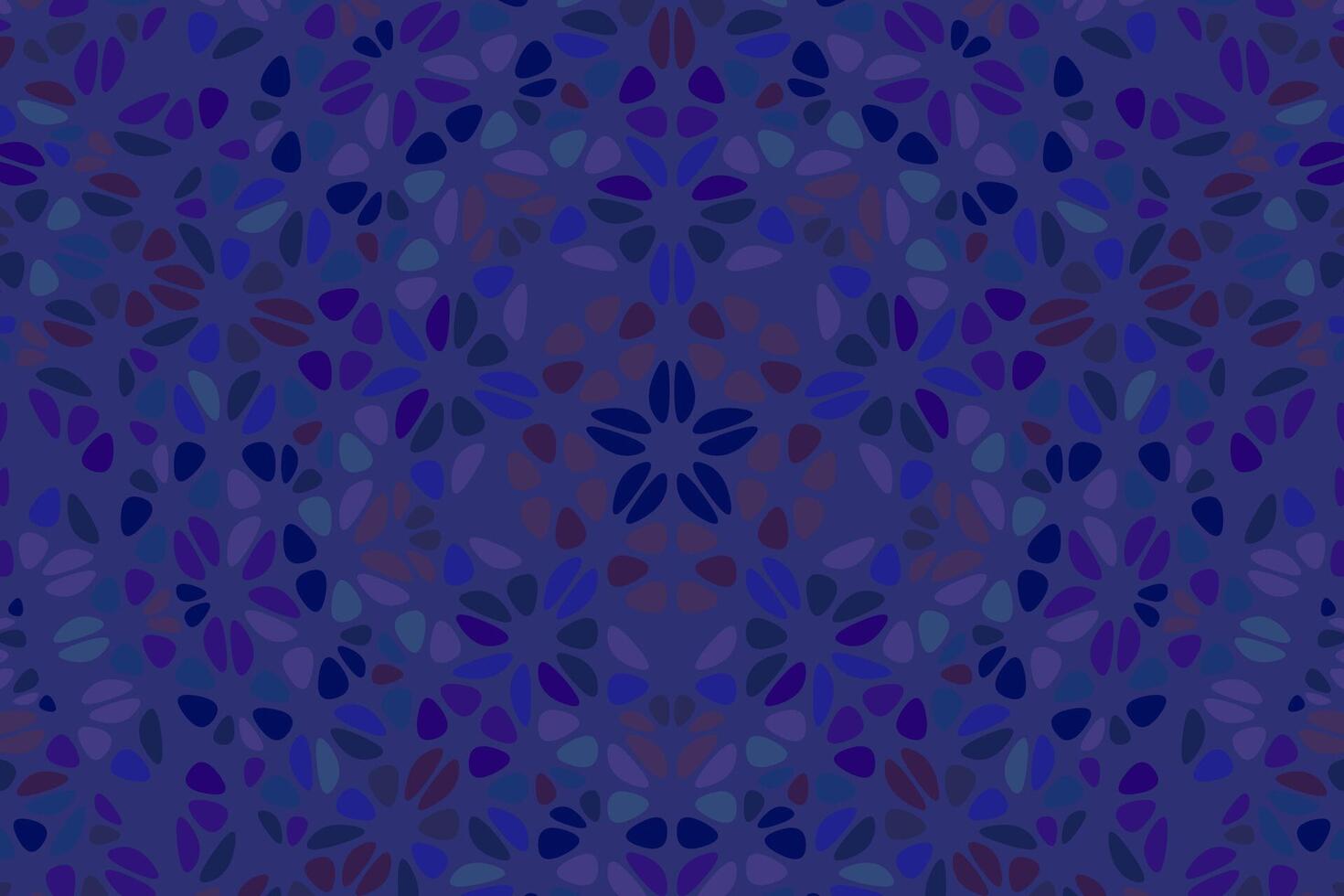 Geometrical dynamic circular floral pattern web background vector