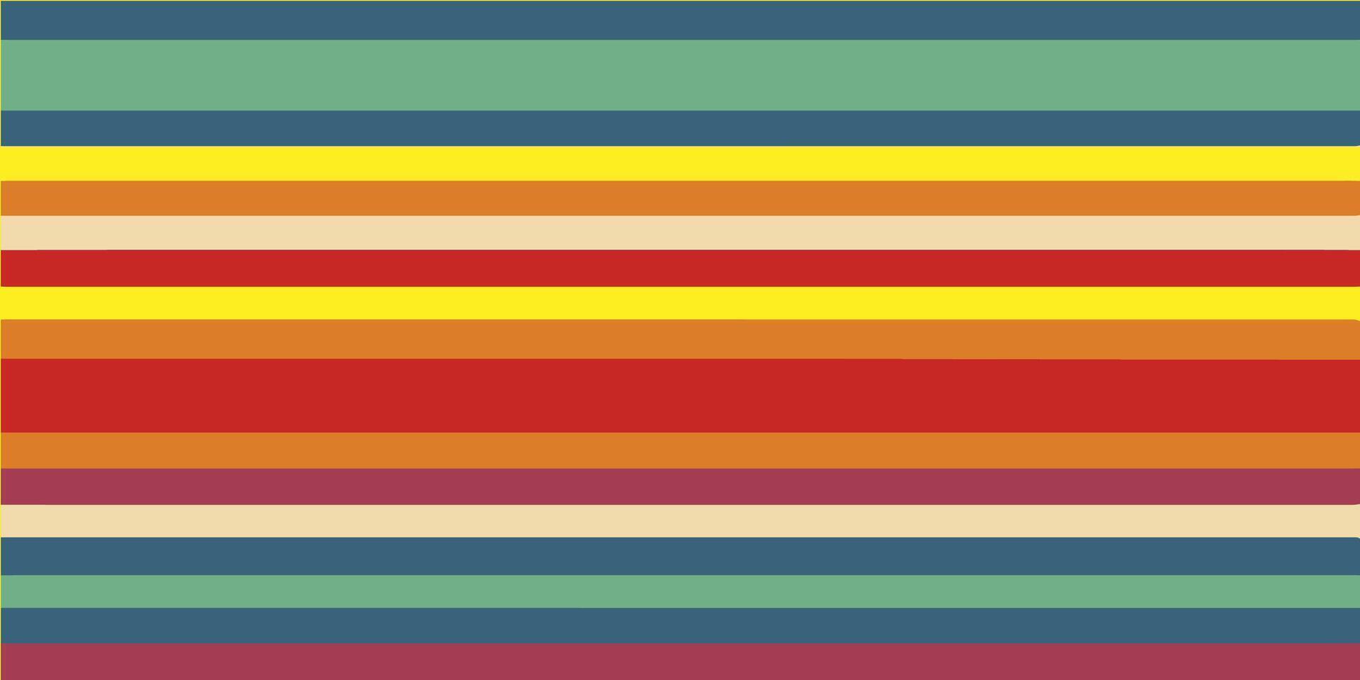 Horizontal colored stripes. Background of rainbow horizontal stripes. illustration vector