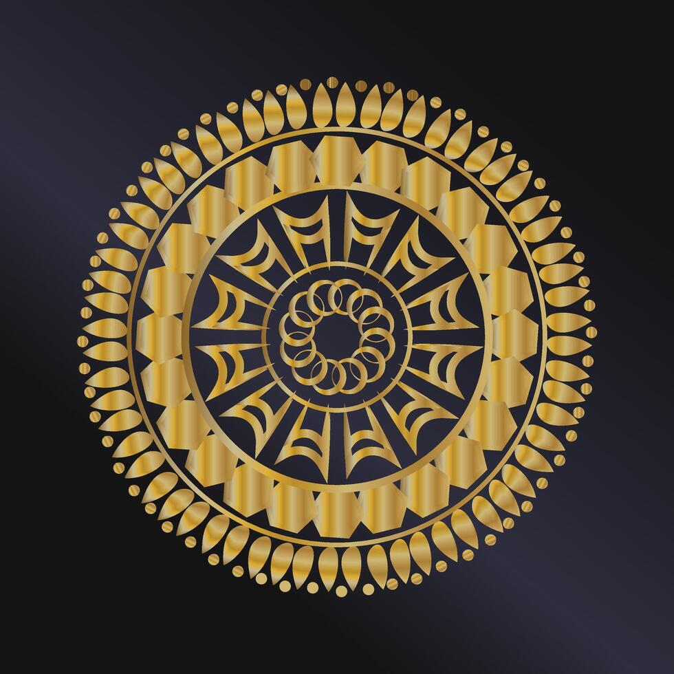 Luxury Mandala decorative ethnic element background vector