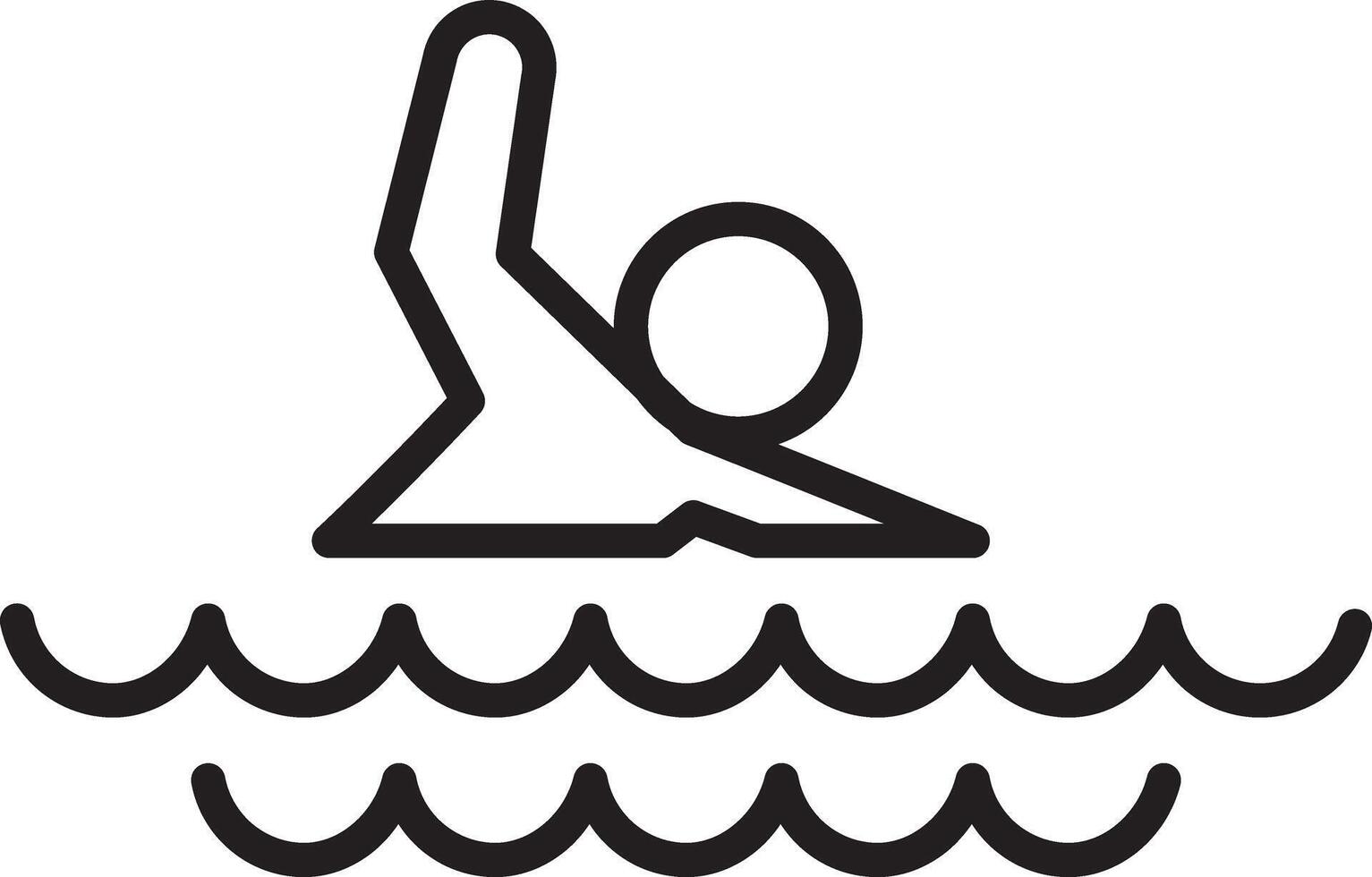 a set of sports line icons vector