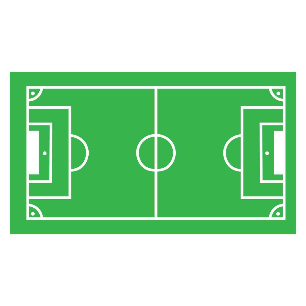 football field icon vectors symbol illustration design template