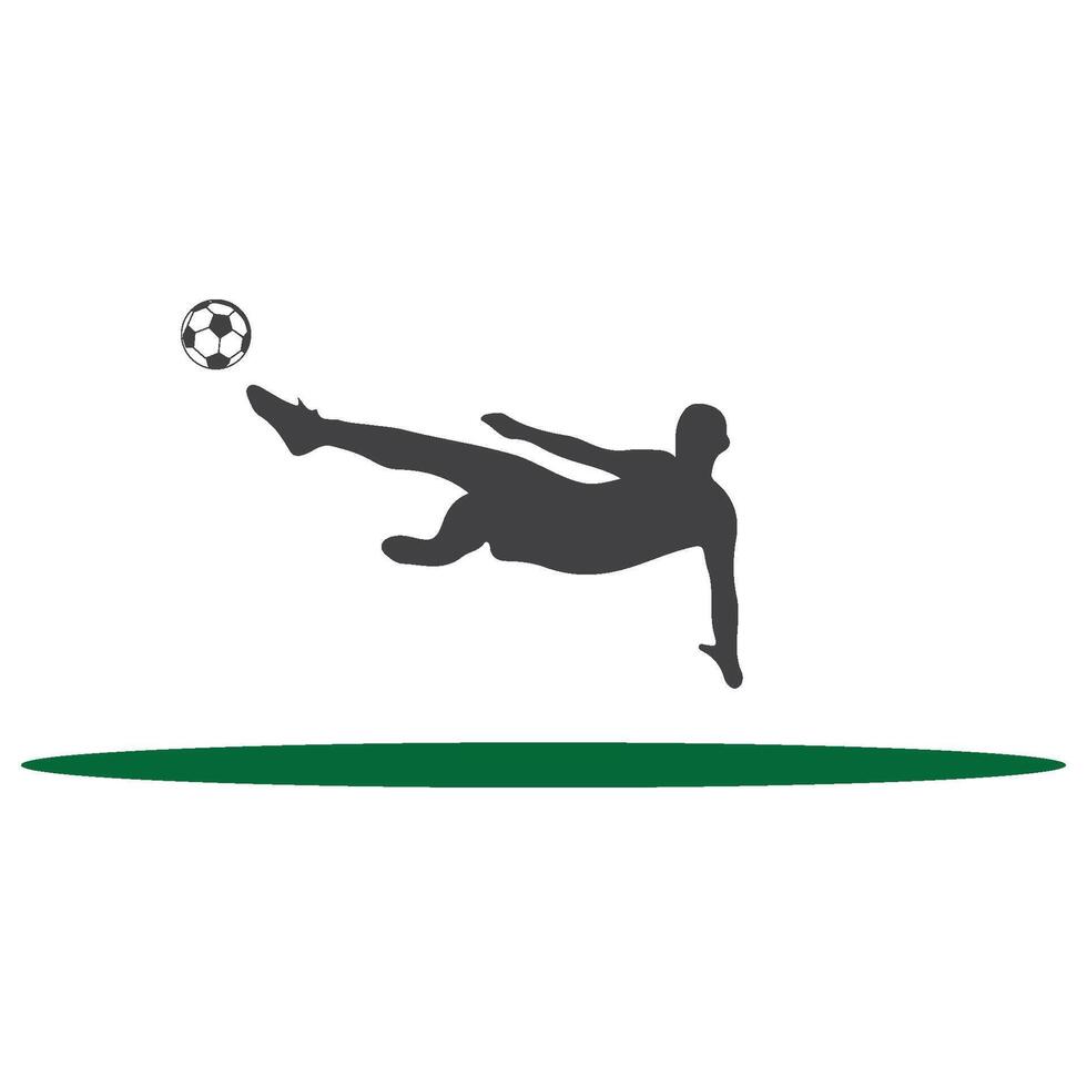 person kicking ball icon illustration symbol design vector