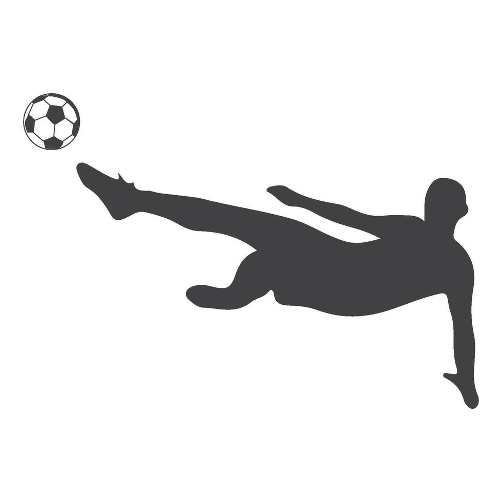 person kicking ball icon illustration symbol design vector