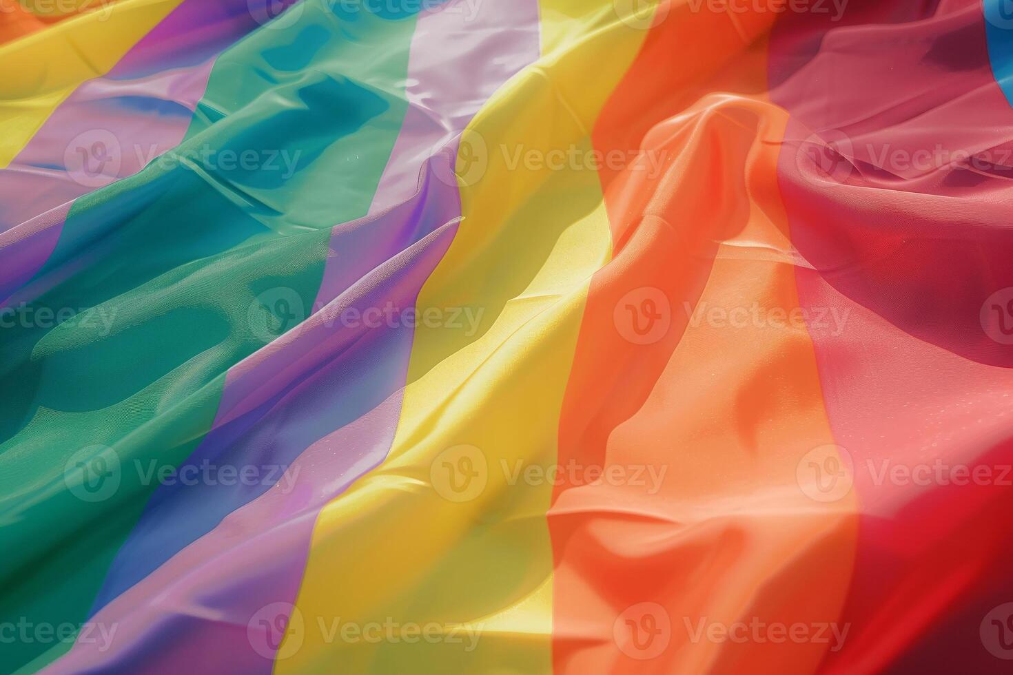 Huge LGBT flag photo
