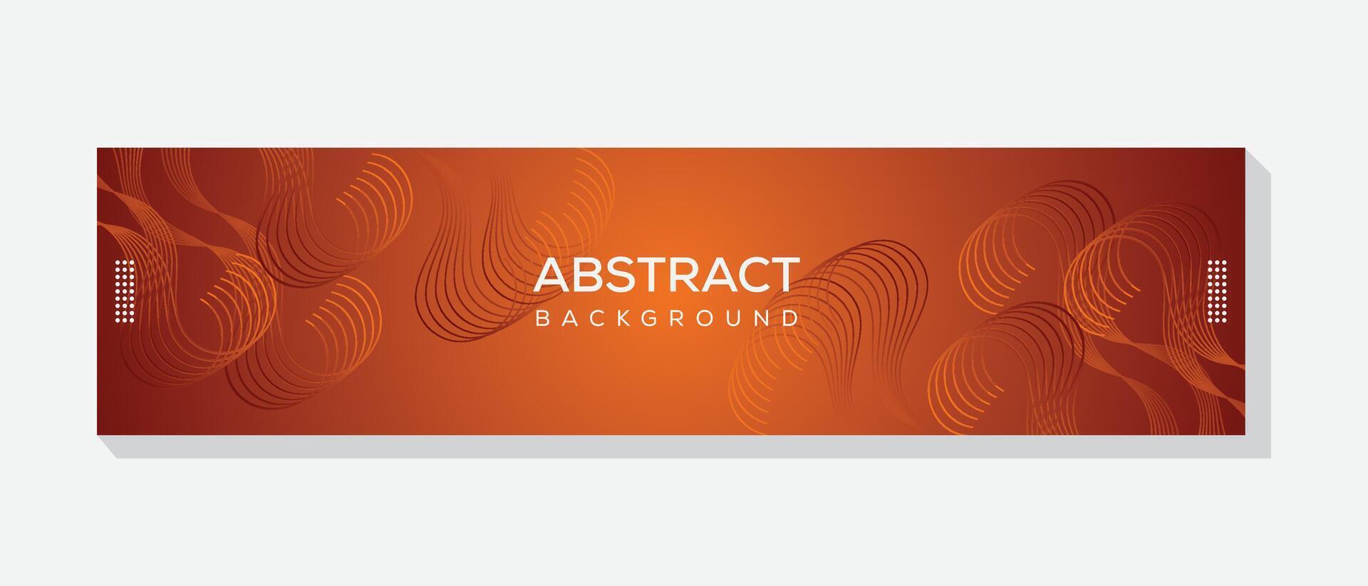 Social media cover banner template, Creative abstract technology design vector