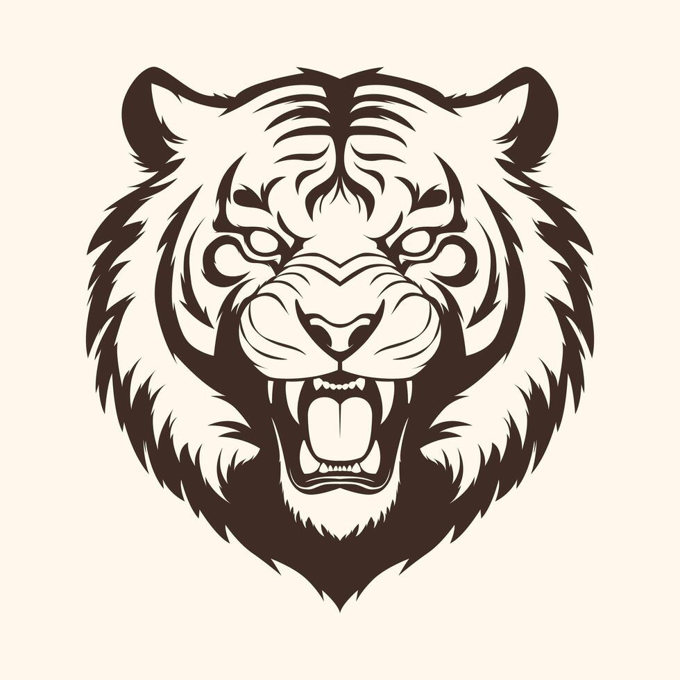 Tiger Mascot Logo vector