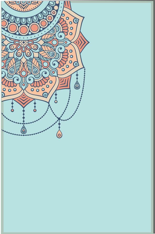 decorative background illustrated design Asset vector