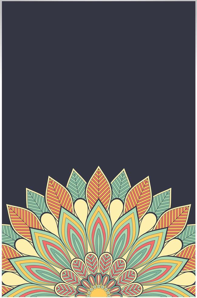 decorative background illustrated design Asset vector