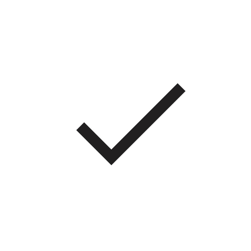 check icon for website vector