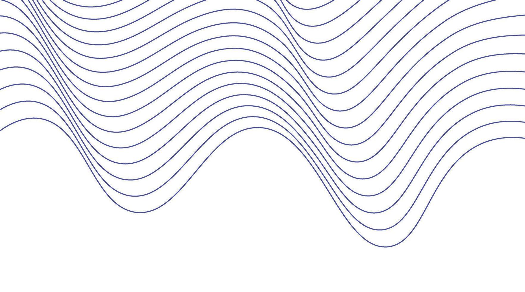 Abstract wave line background. illustration vector