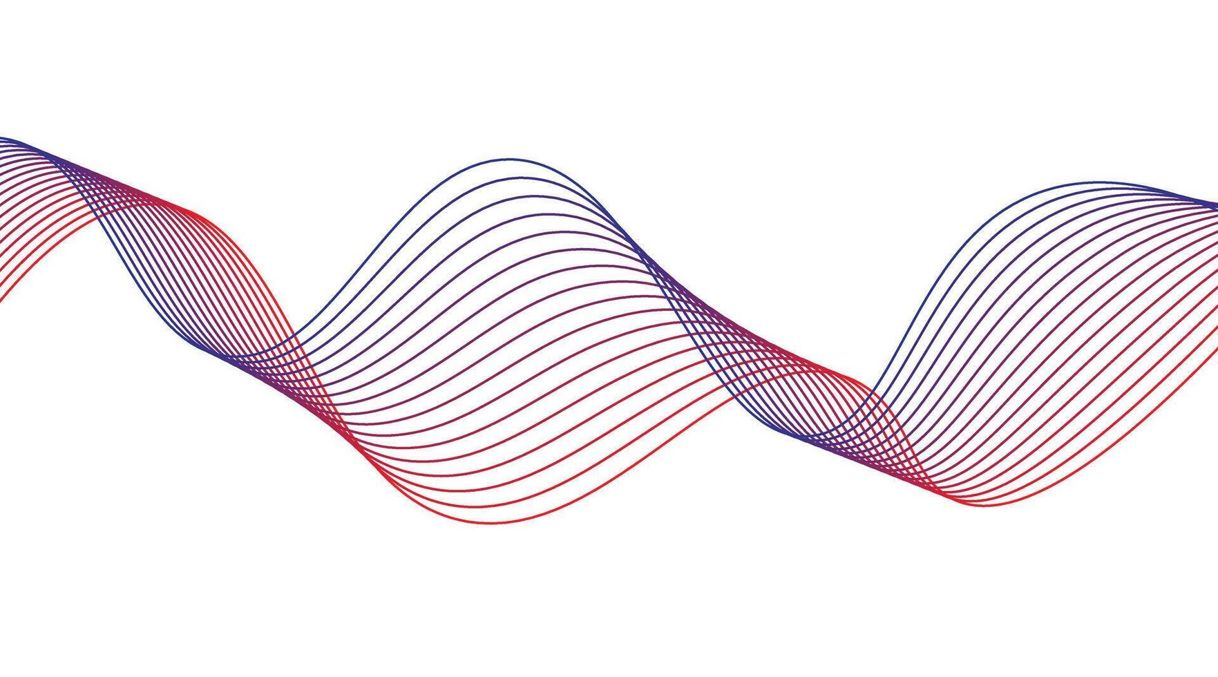 Abstract wave line background. illustration vector