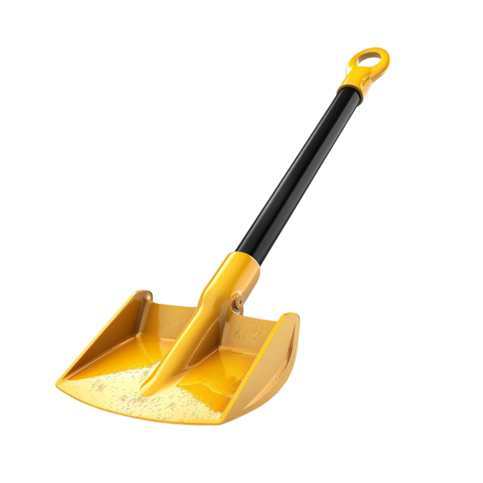 A Shovel on a transparent background png