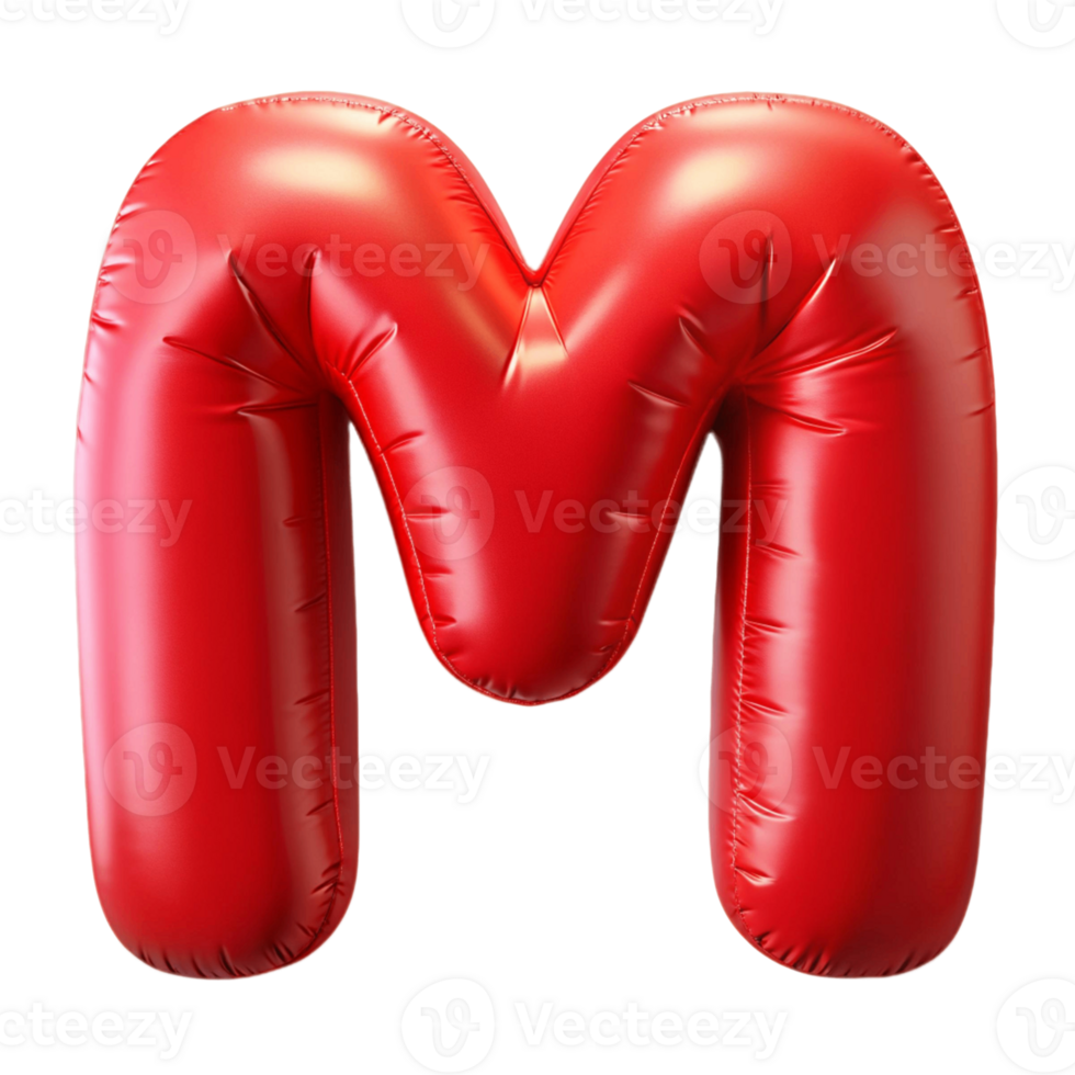 3d foil plastic party balloon M png