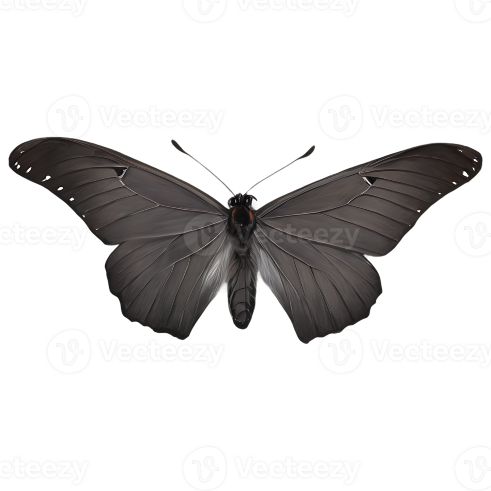 Beautiful Color Butterfly Isolated on a Transparent Background png