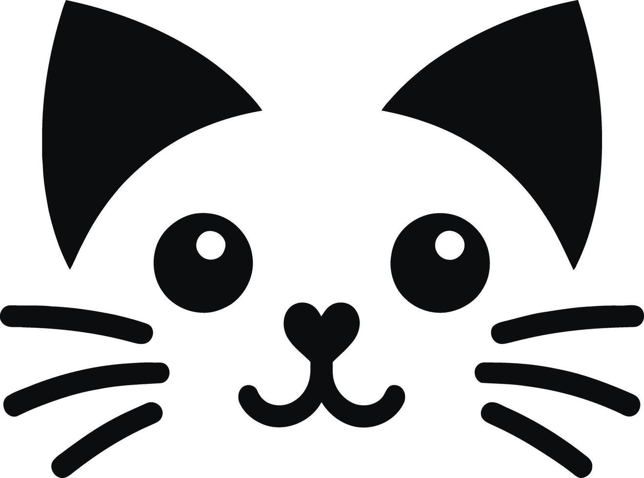 Illustration of Cute Cartoon Cat Characters vector