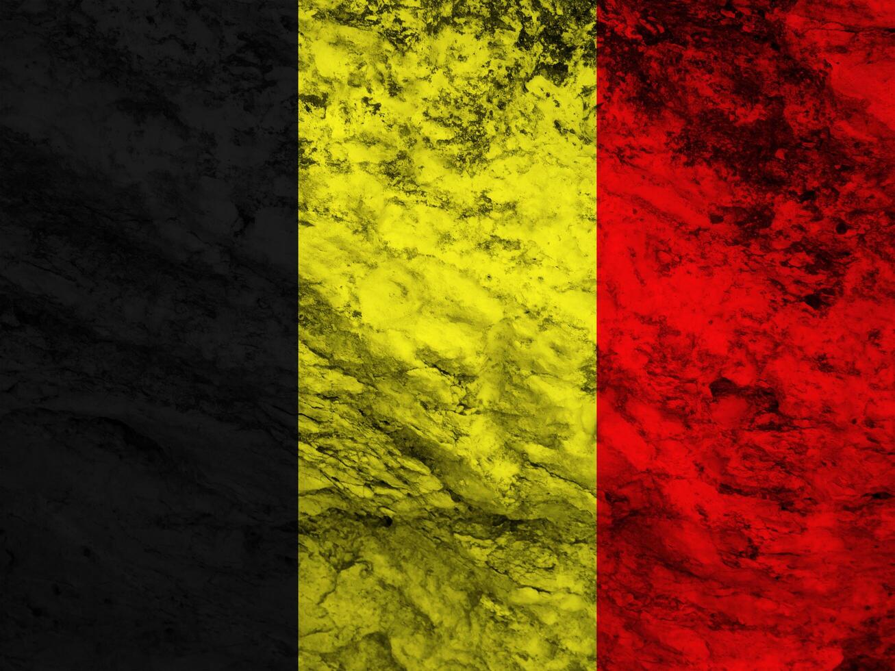 Belgium flag with texture photo