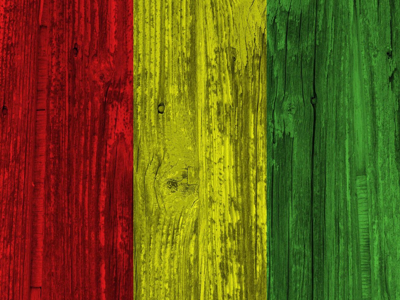 Guinea flag with texture photo