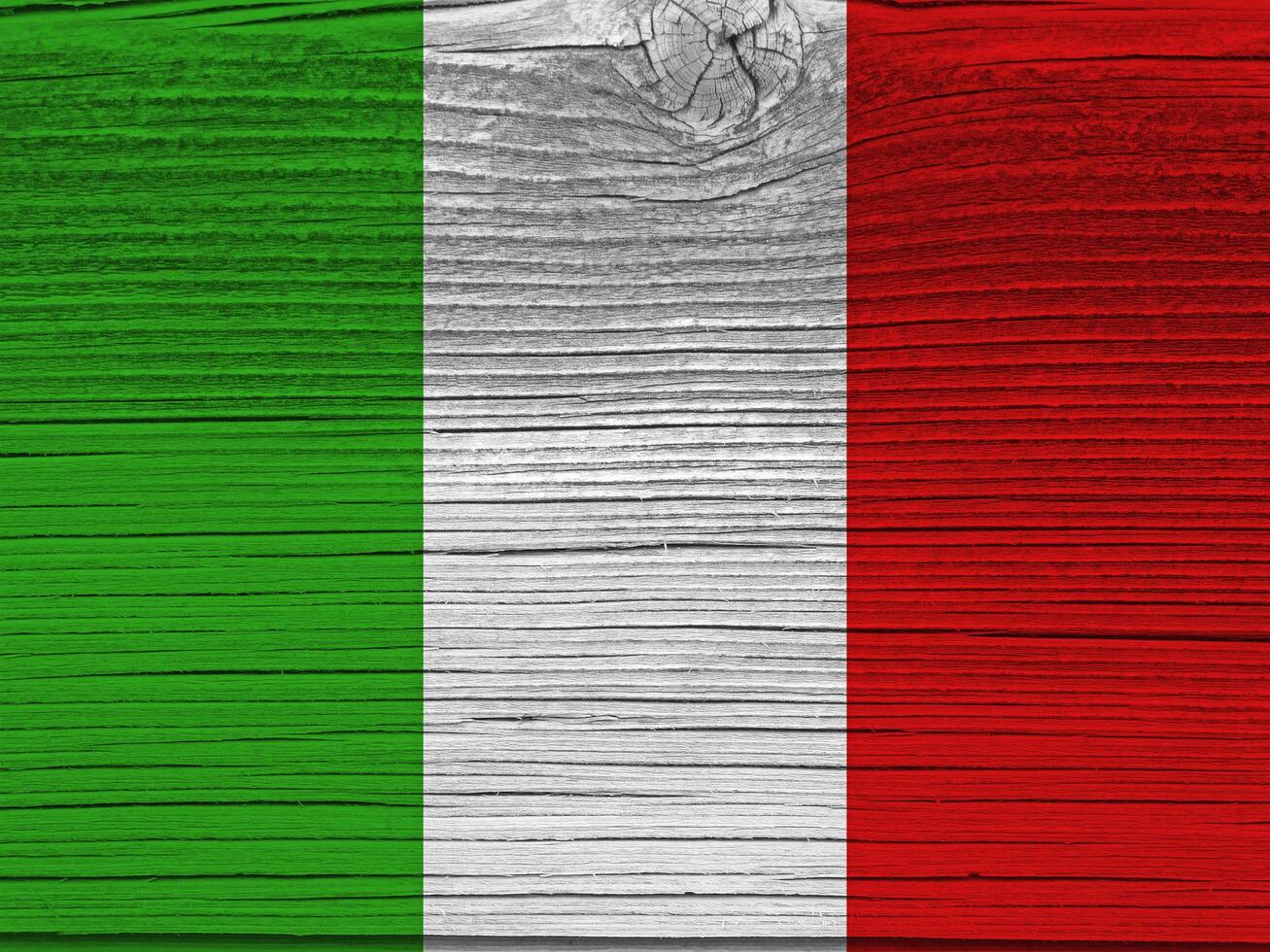Italy flag with texture photo
