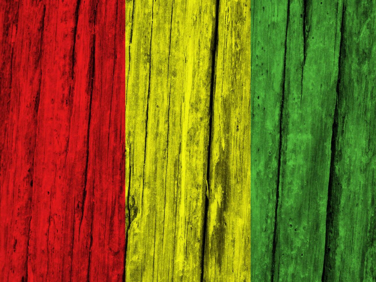 Guinea flag with texture photo