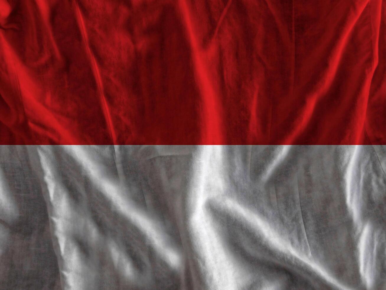 Indonesia flag with texture photo