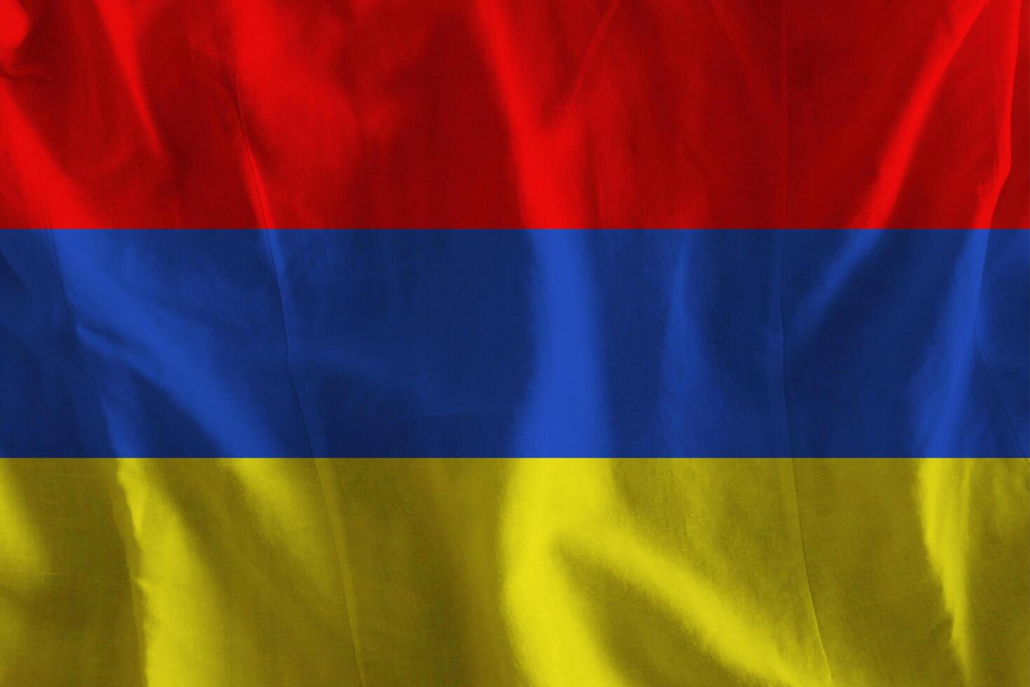 Armenia flag with texture photo