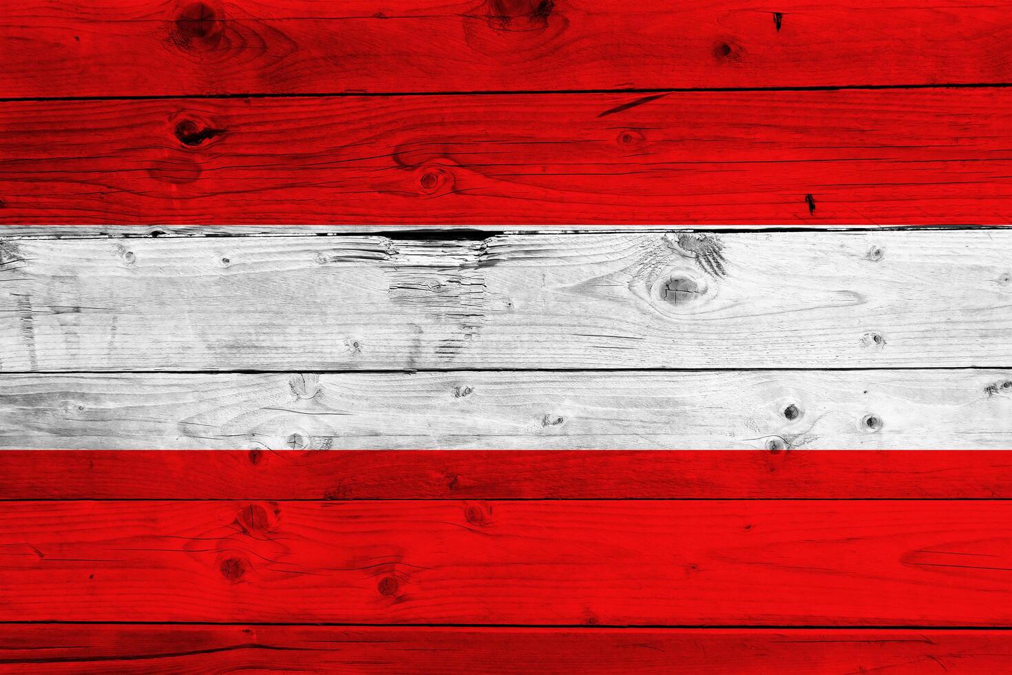 Austrian flag with texture photo