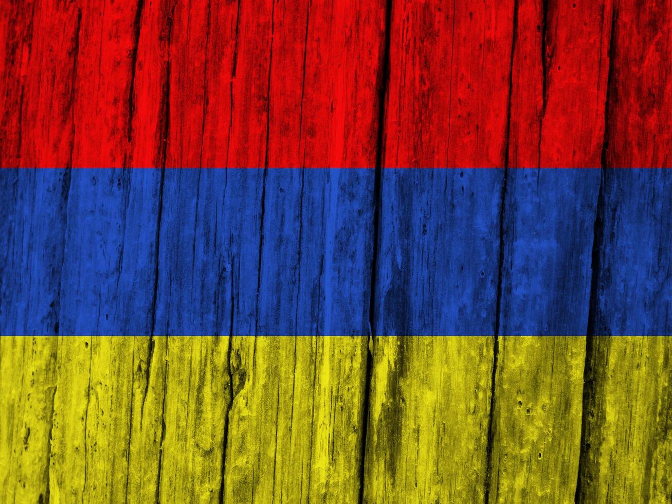 Armenia flag with texture photo