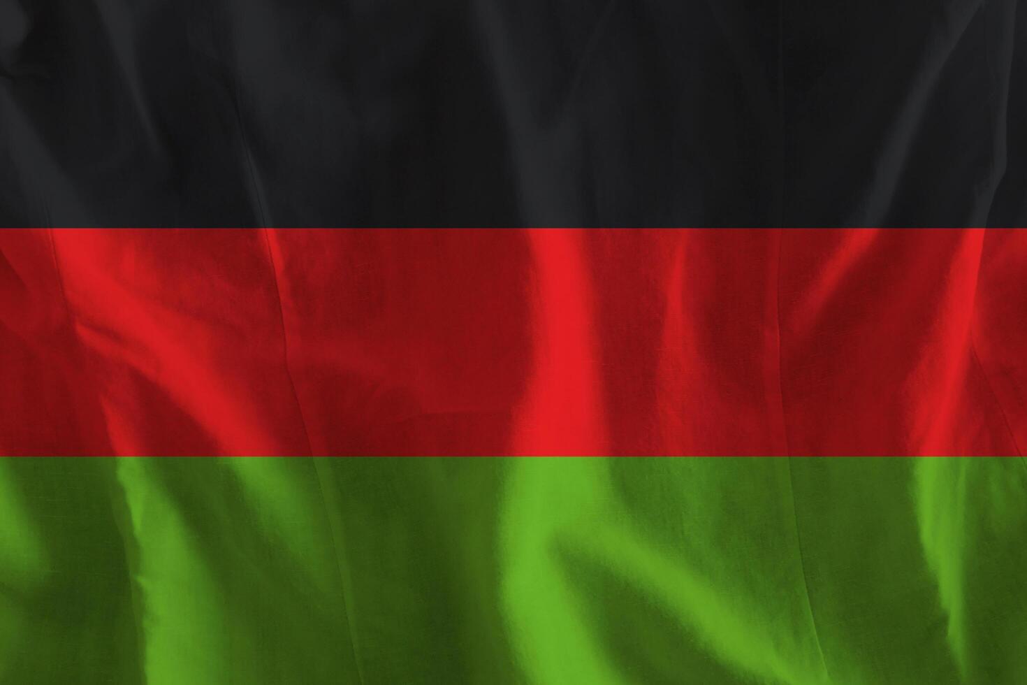 Malawi flag with texture photo