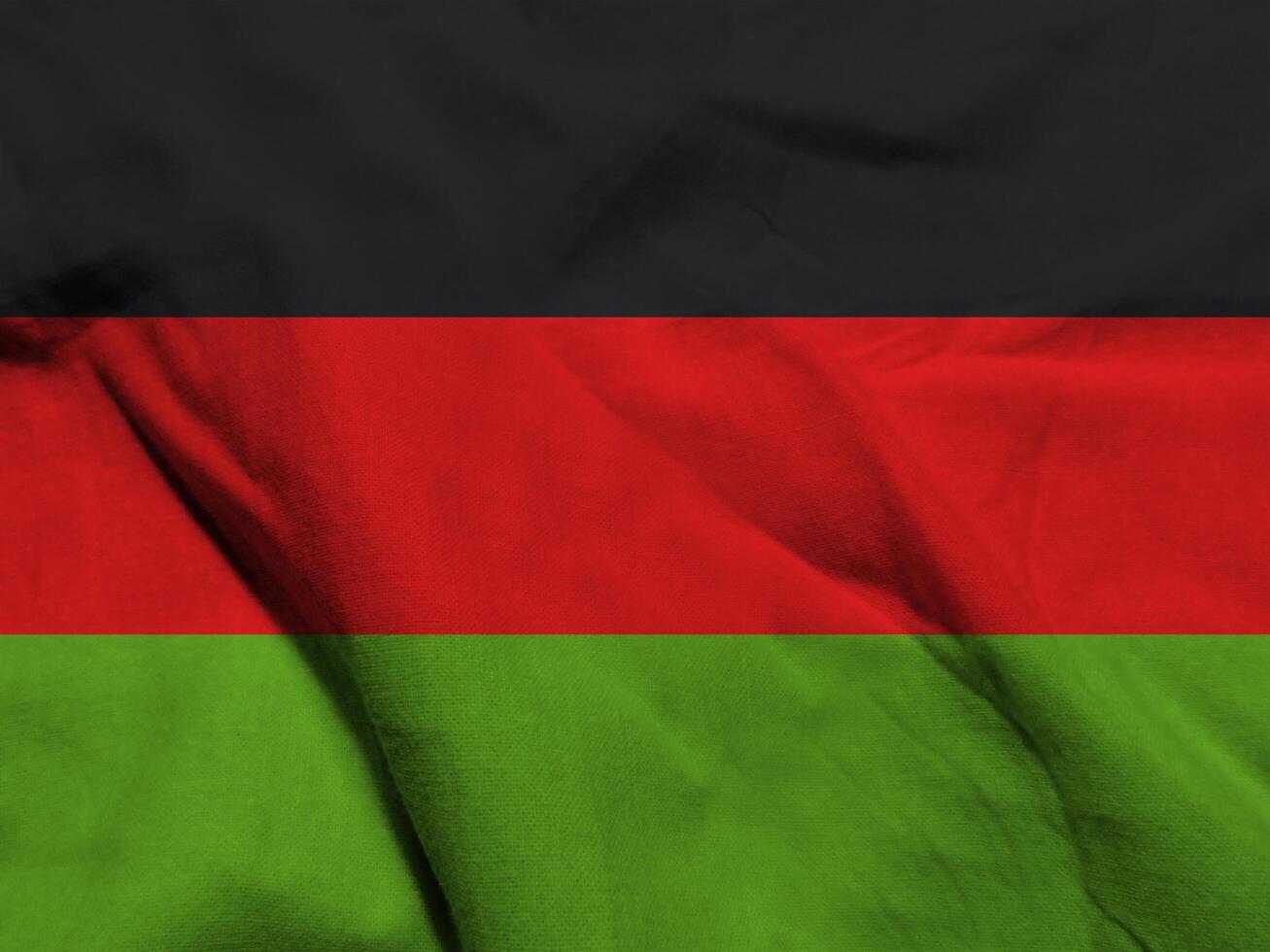 Malawi flag with texture photo