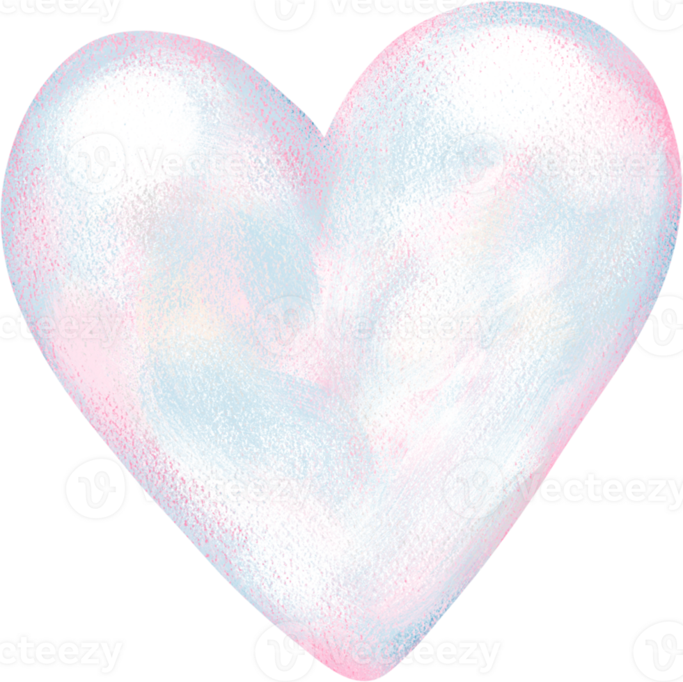 Heart shaped crystal png